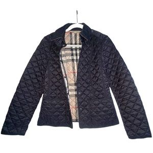 Burberry Quilted Jacket - Lightweight and in Excellent Condition